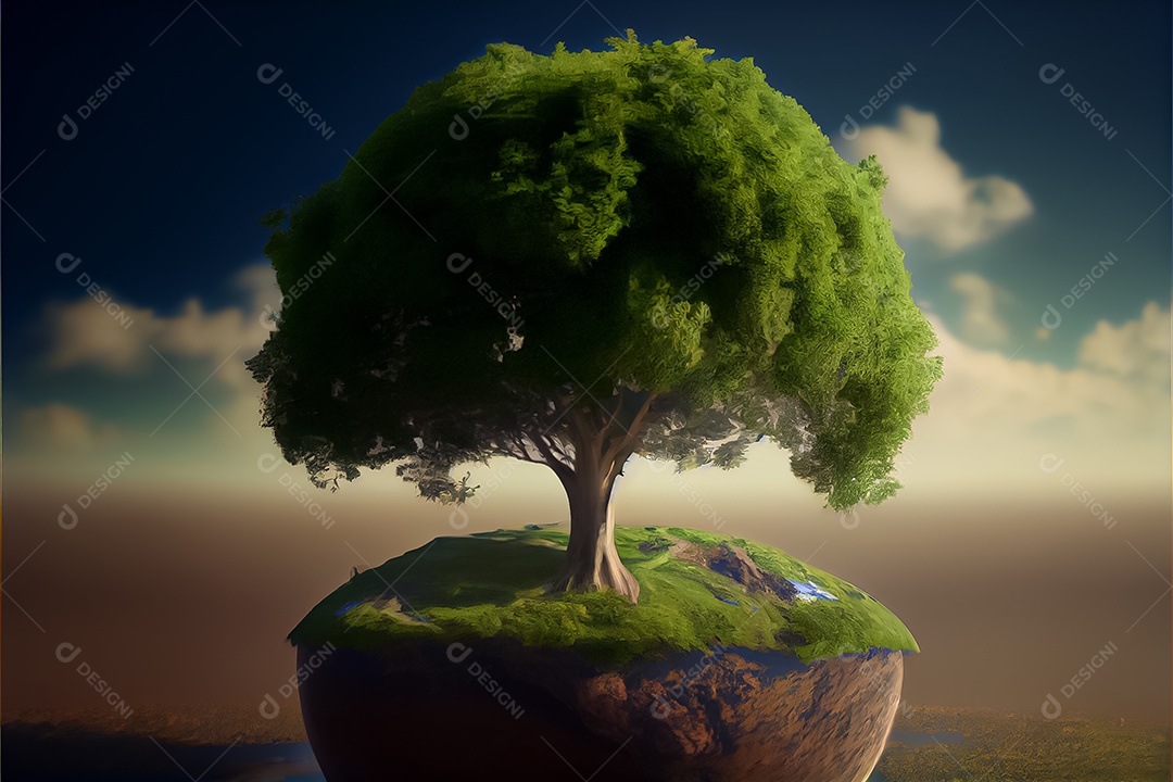 Dia mundial da floresta realista 21 de março