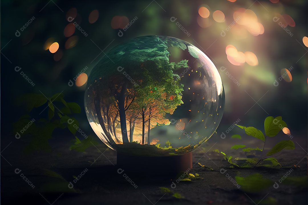 Dia mundial da floresta realista 21 de março