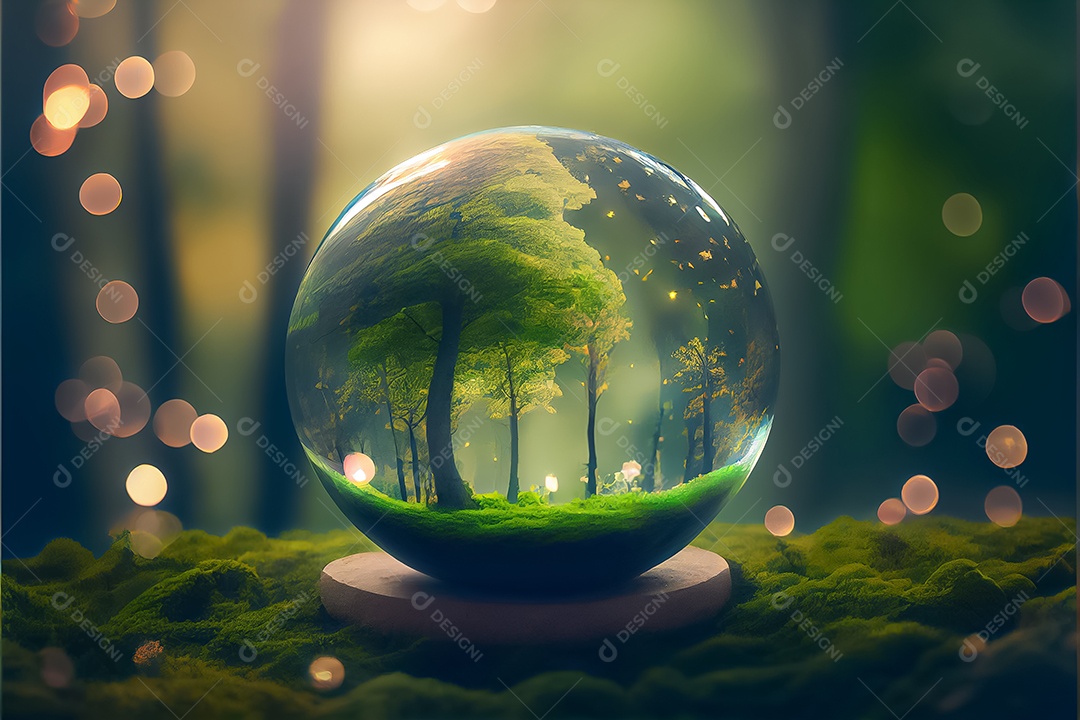 Dia mundial da floresta realista 21 de março