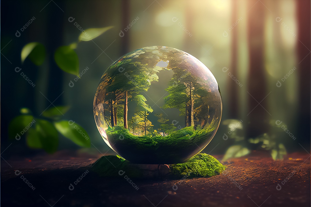 Dia mundial da floresta realista 21 de março