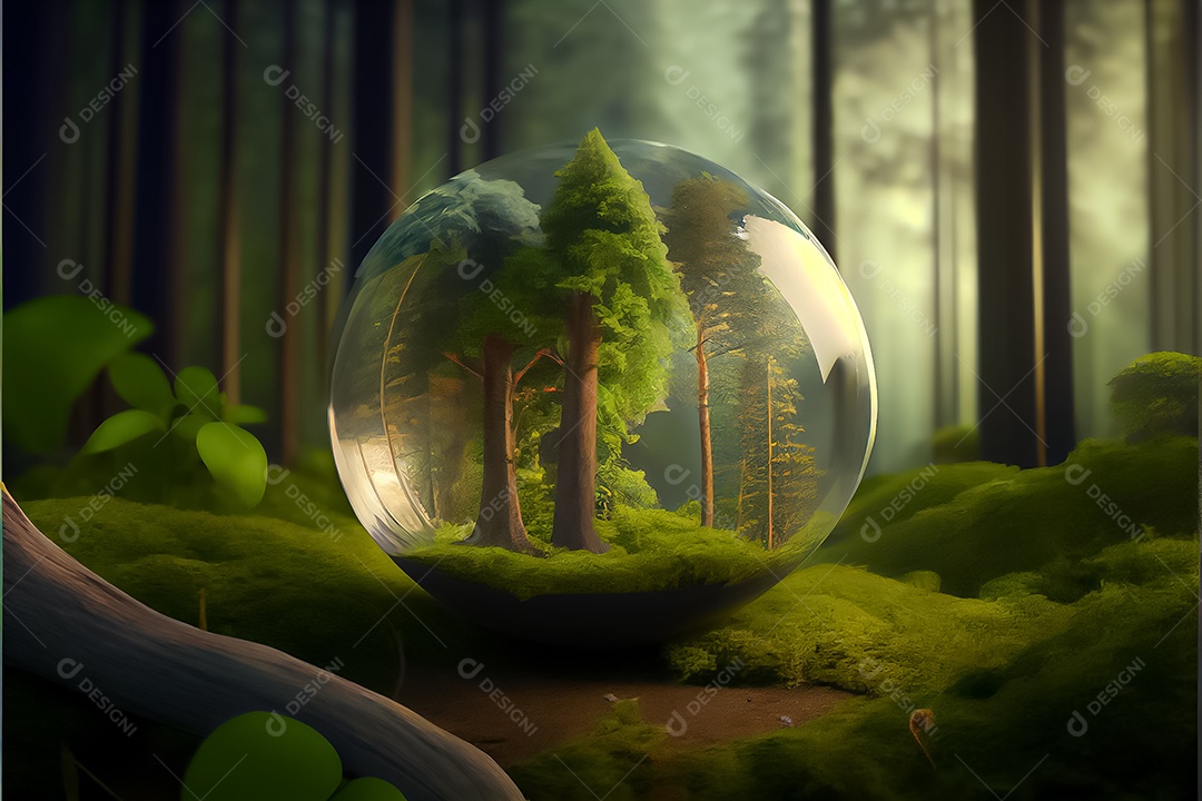 Dia mundial da floresta realista 21 de março