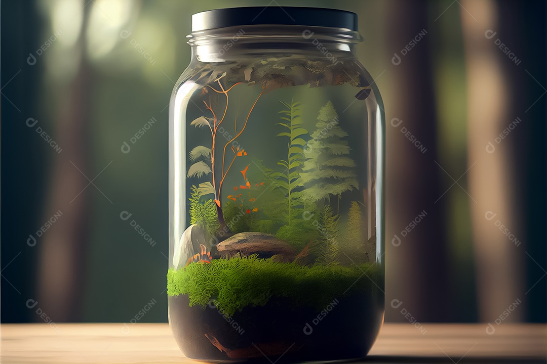 Dia mundial da floresta realista 21 de março