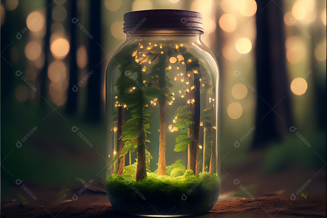 Dia mundial da floresta realista 21 de março