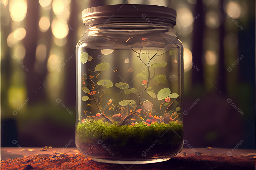 Dia mundial da floresta realista 21 de março