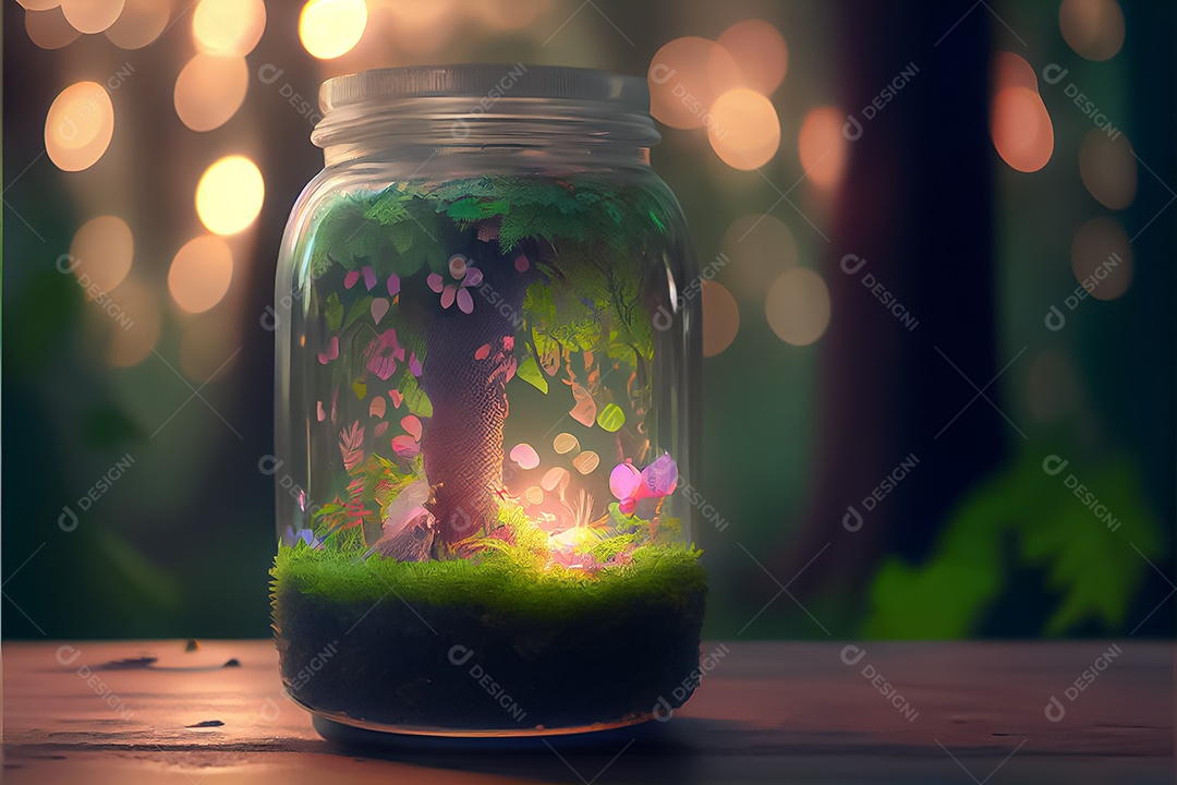 Dia mundial da floresta realista 21 de março