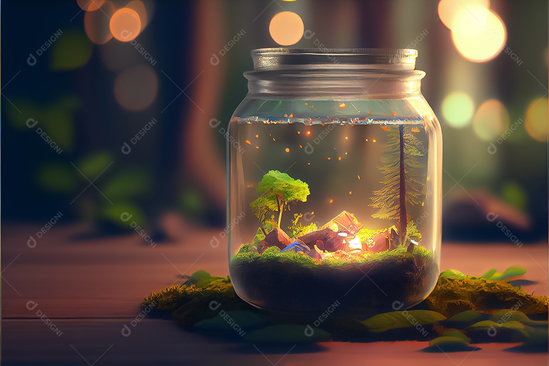 Dia mundial da floresta realista 21 de março