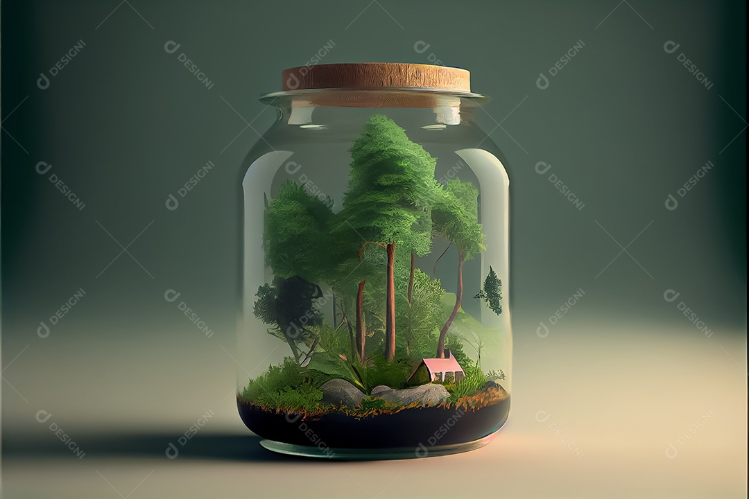 Dia mundial da floresta realista 21 de março