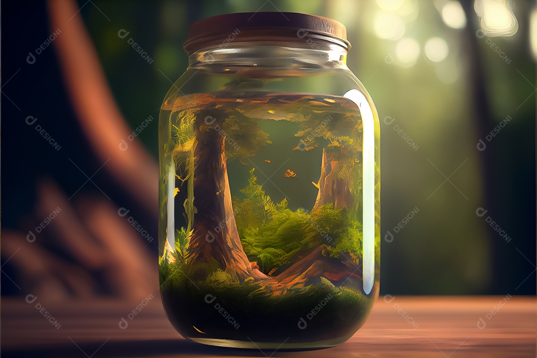 Dia mundial da floresta realista 21 de março