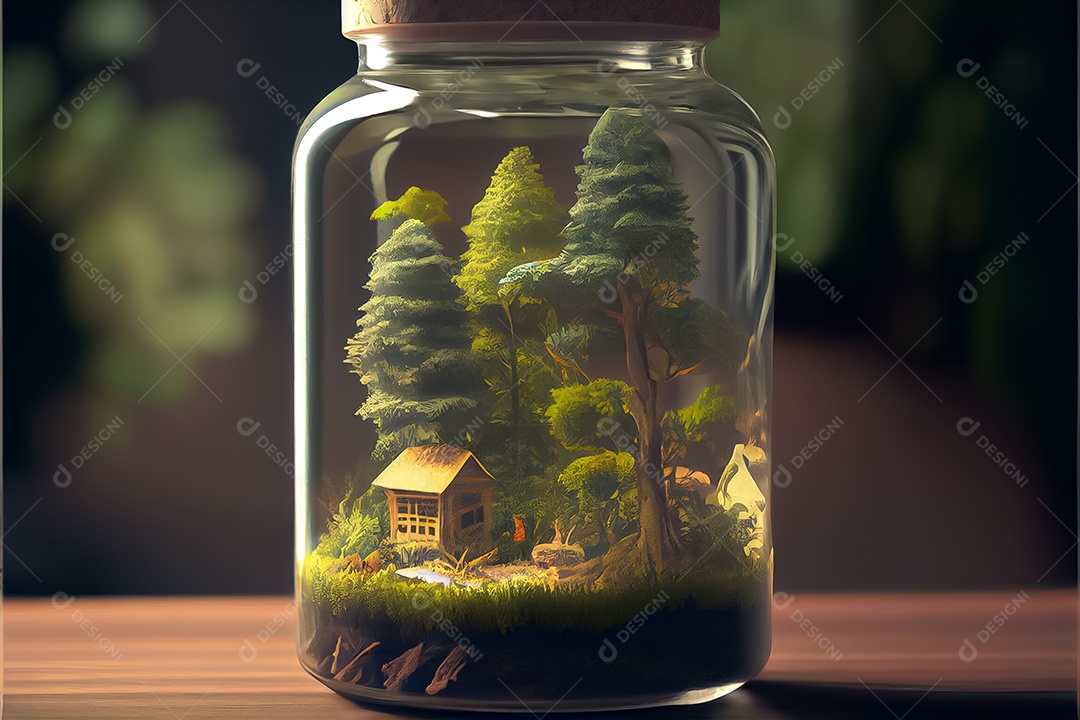 Dia mundial da floresta realista 21 de março