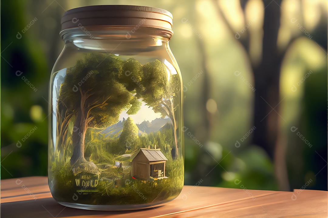 Dia mundial da floresta realista 21 de março