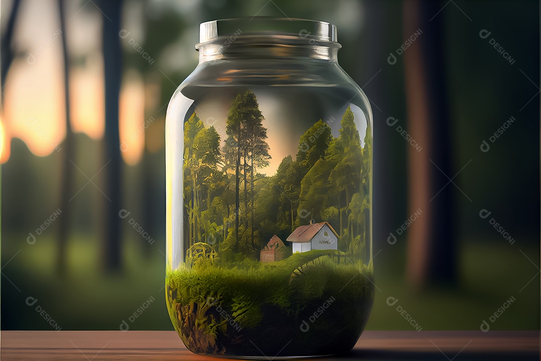 Dia mundial da floresta realista 21 de março