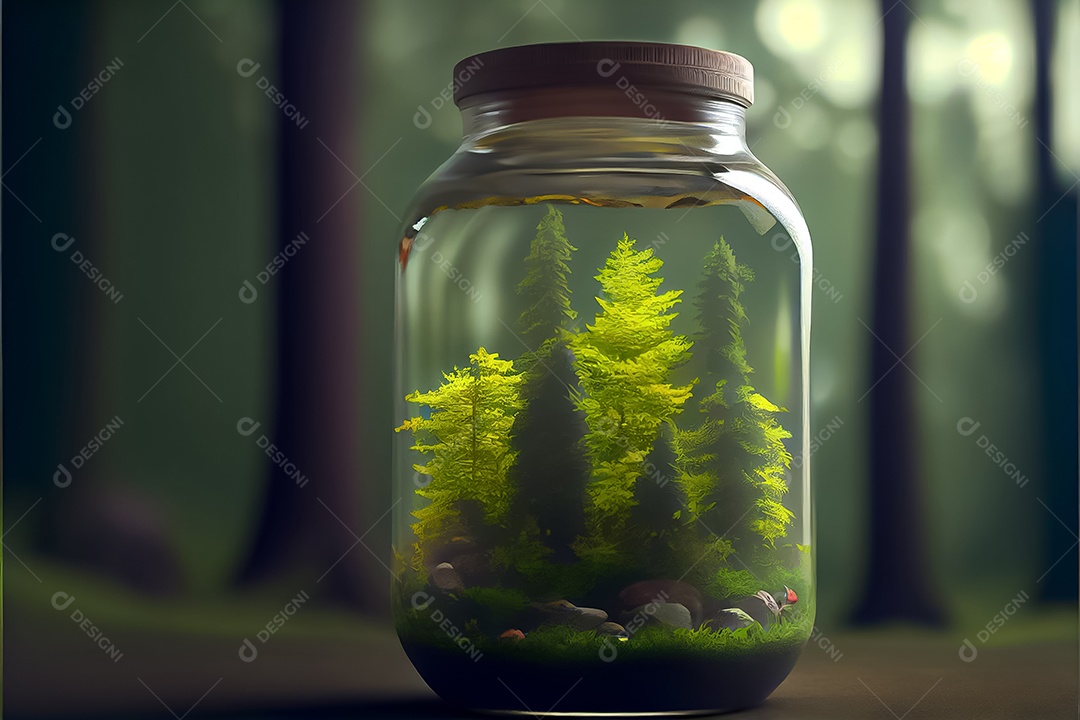 Dia mundial da floresta realista 21 de março