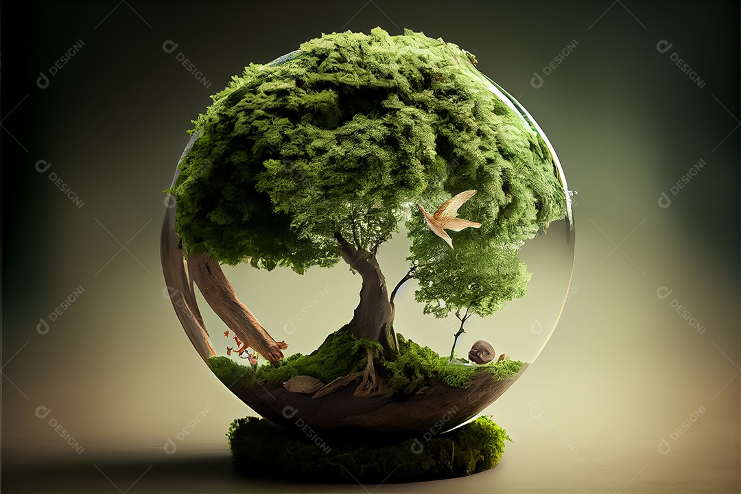 Dia mundial da floresta realista 21 de março