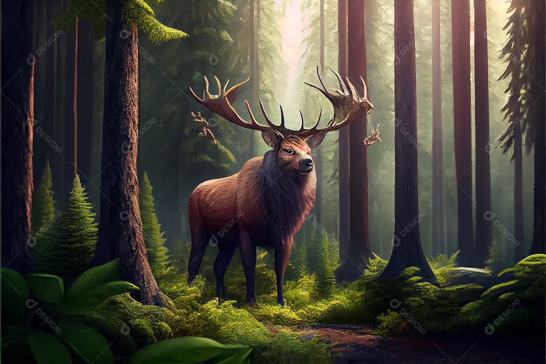 Dia mundial da floresta realista 21 de março