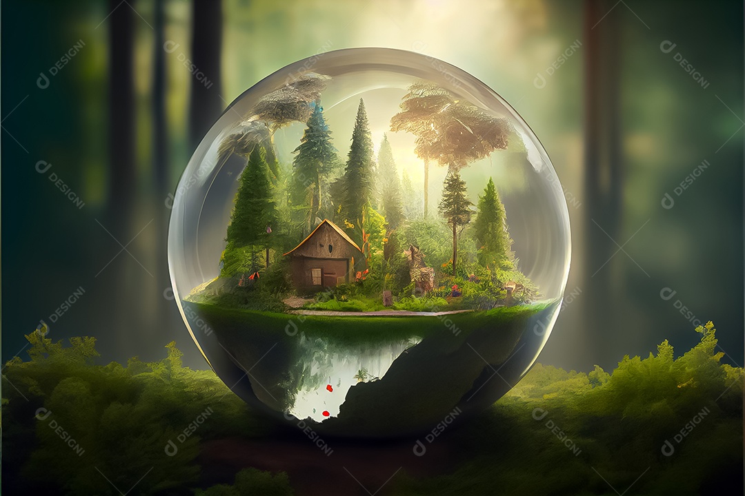 Dia mundial da floresta realista 21 de março