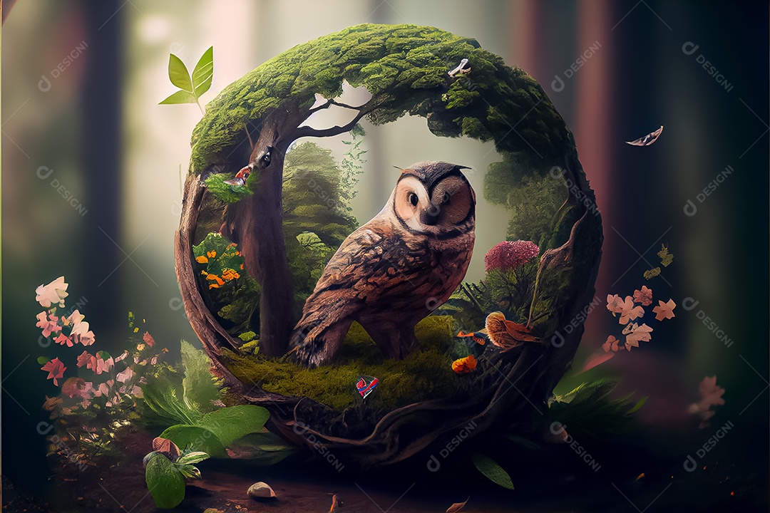 Dia mundial da floresta realista 21 de março