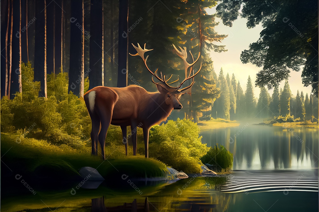 Dia mundial da floresta realista 21 de março