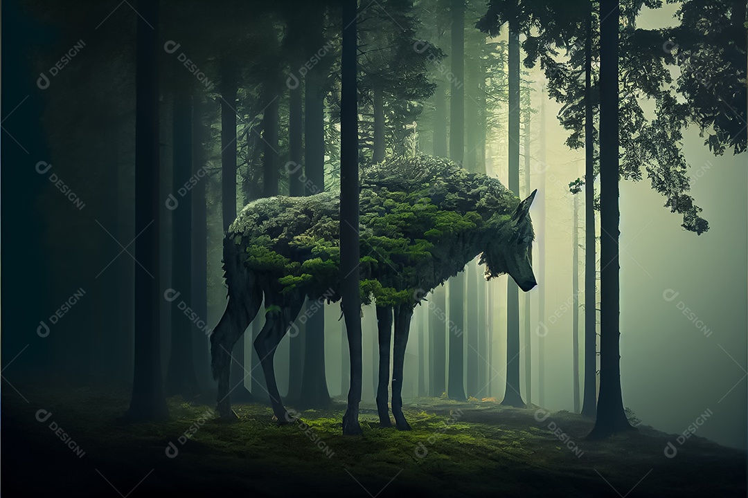 Dia mundial da floresta realista 21 de março