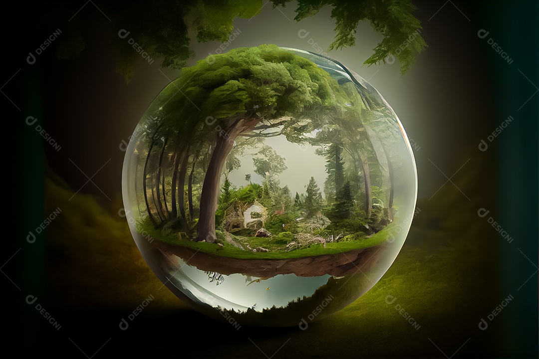 Dia mundial da floresta realista 21 de março