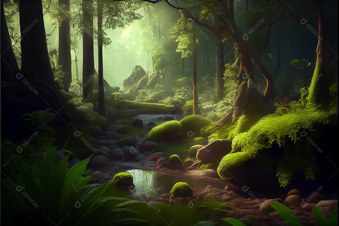 Dia mundial da floresta realista 21 de março