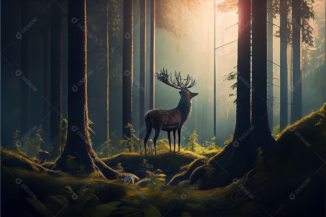 Dia mundial da floresta realista 21 de março