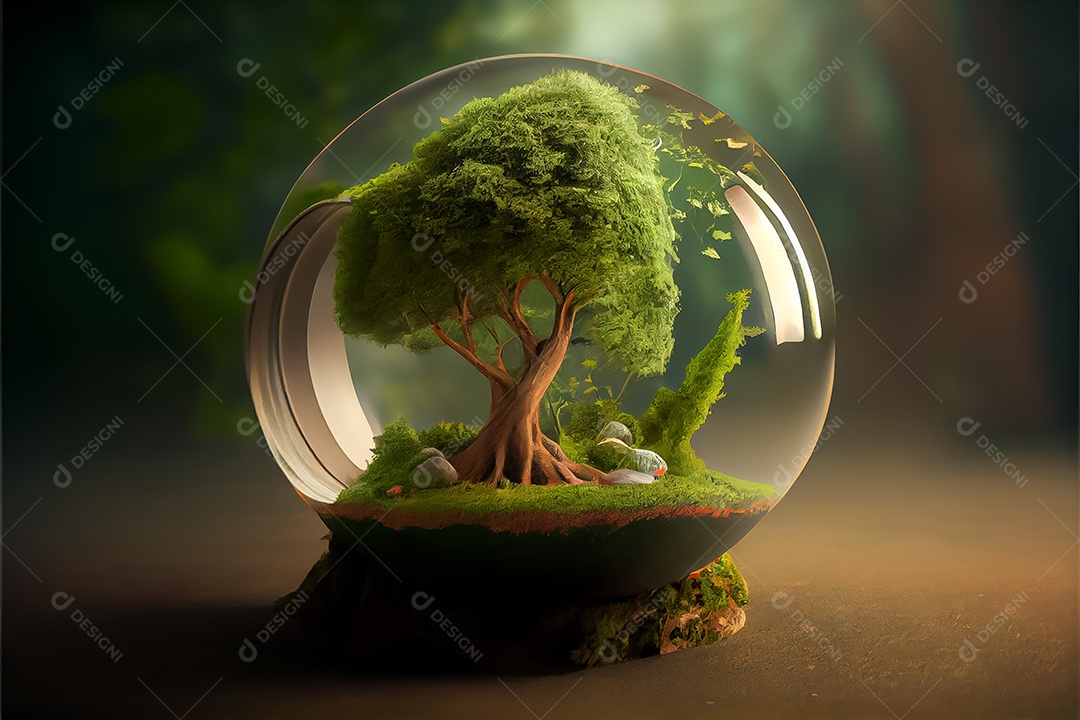 Dia mundial da floresta realista 21 de março