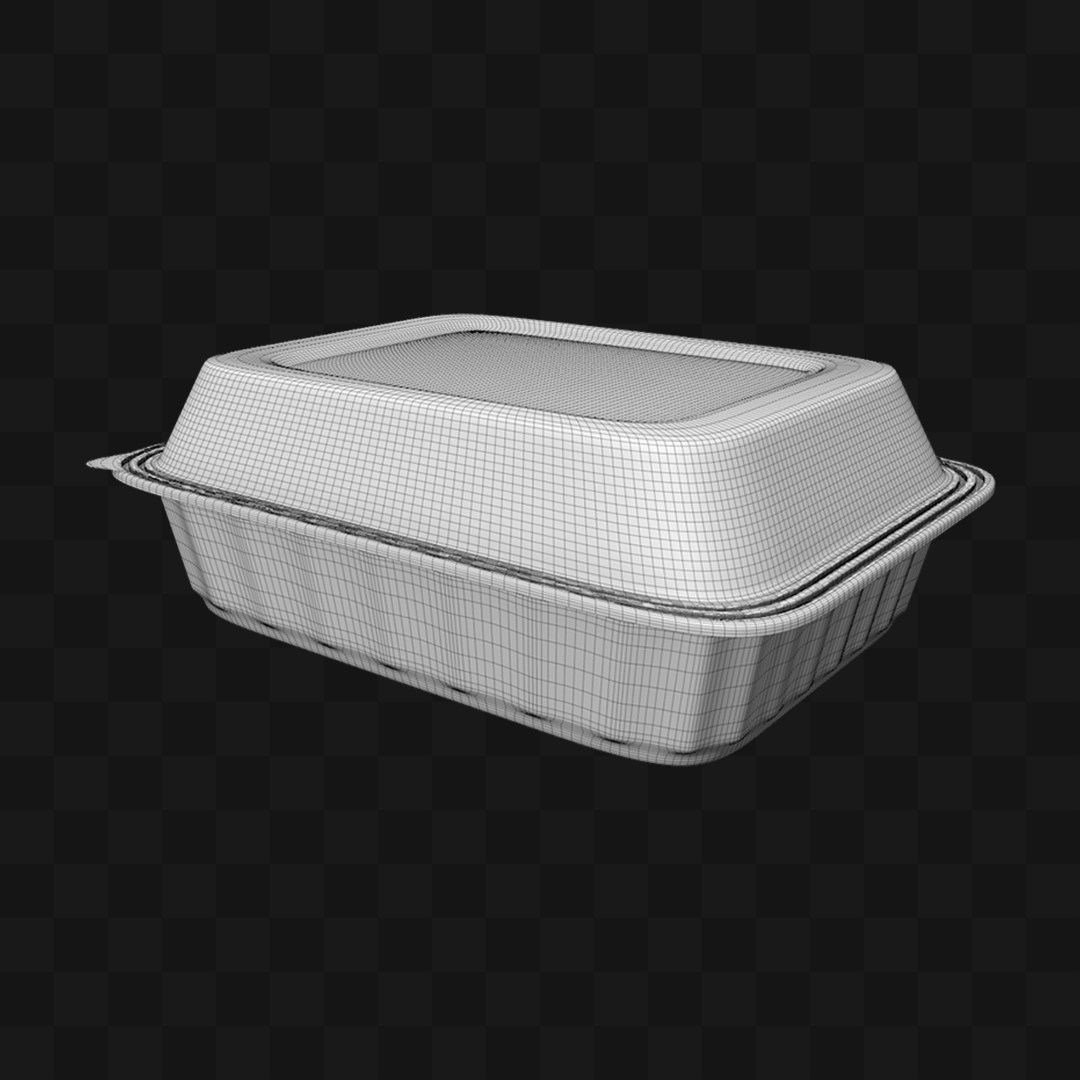 Bandeja de Armazenamento -  Modelo 3D