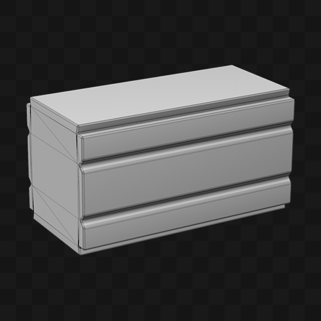 Sabão em Barra - Modelo 3D