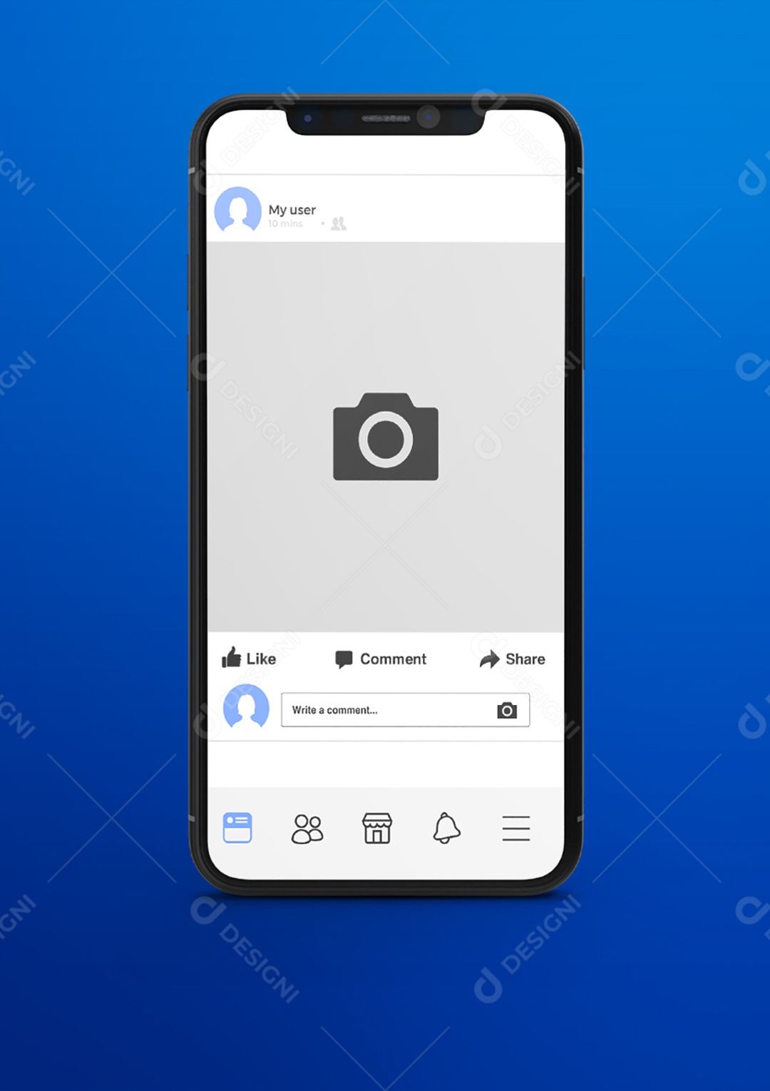 Mockup Celular Para Apresentação PSD