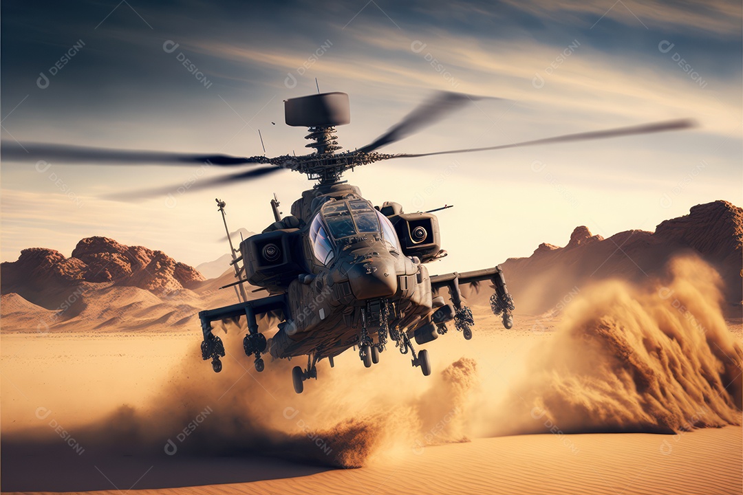 Helicóptero sobrevoando o céu