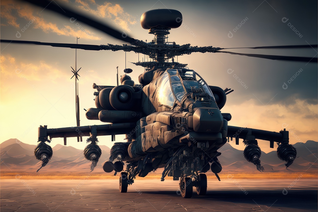 Helicóptero sobrevoando o céu