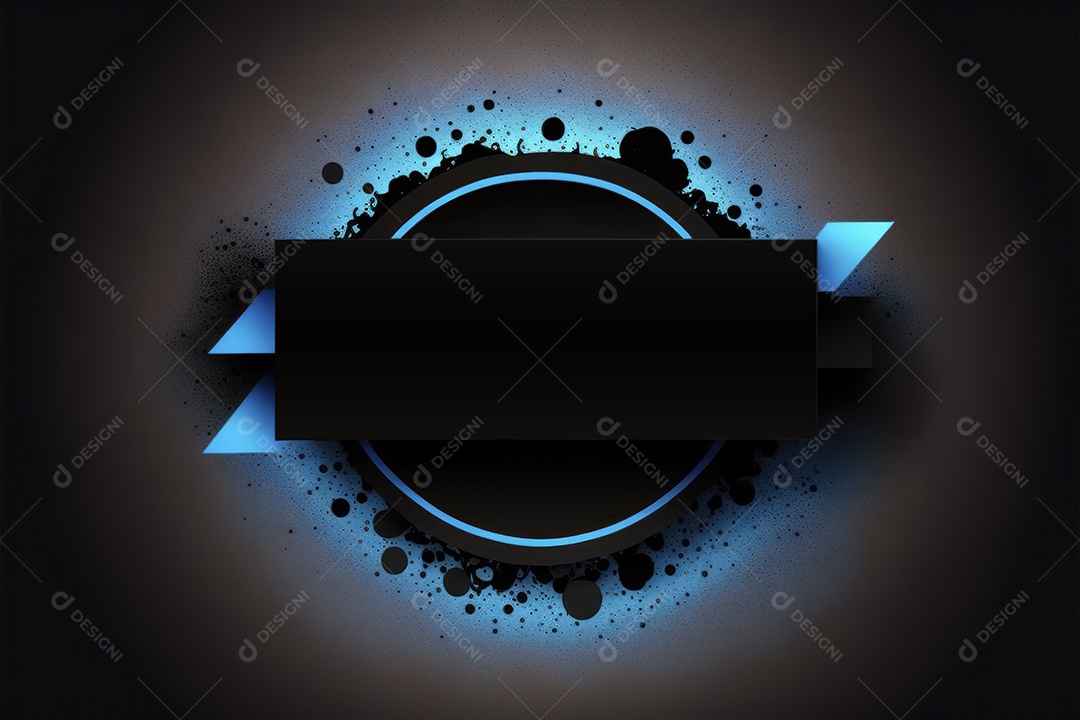 Cartaz e banner com lugar para texto, formas abstratas de balão, formas geométricas, splash, para vários anúncios