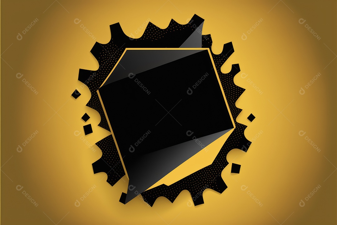 Cartaz e banner com lugar para texto, formas abstratas de balão, formas geométricas, splash, para vários anúncios