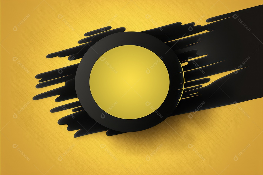 Cartaz e banner com lugar para texto, formas abstratas de balão, formas geométricas, splash, para vários anúncios