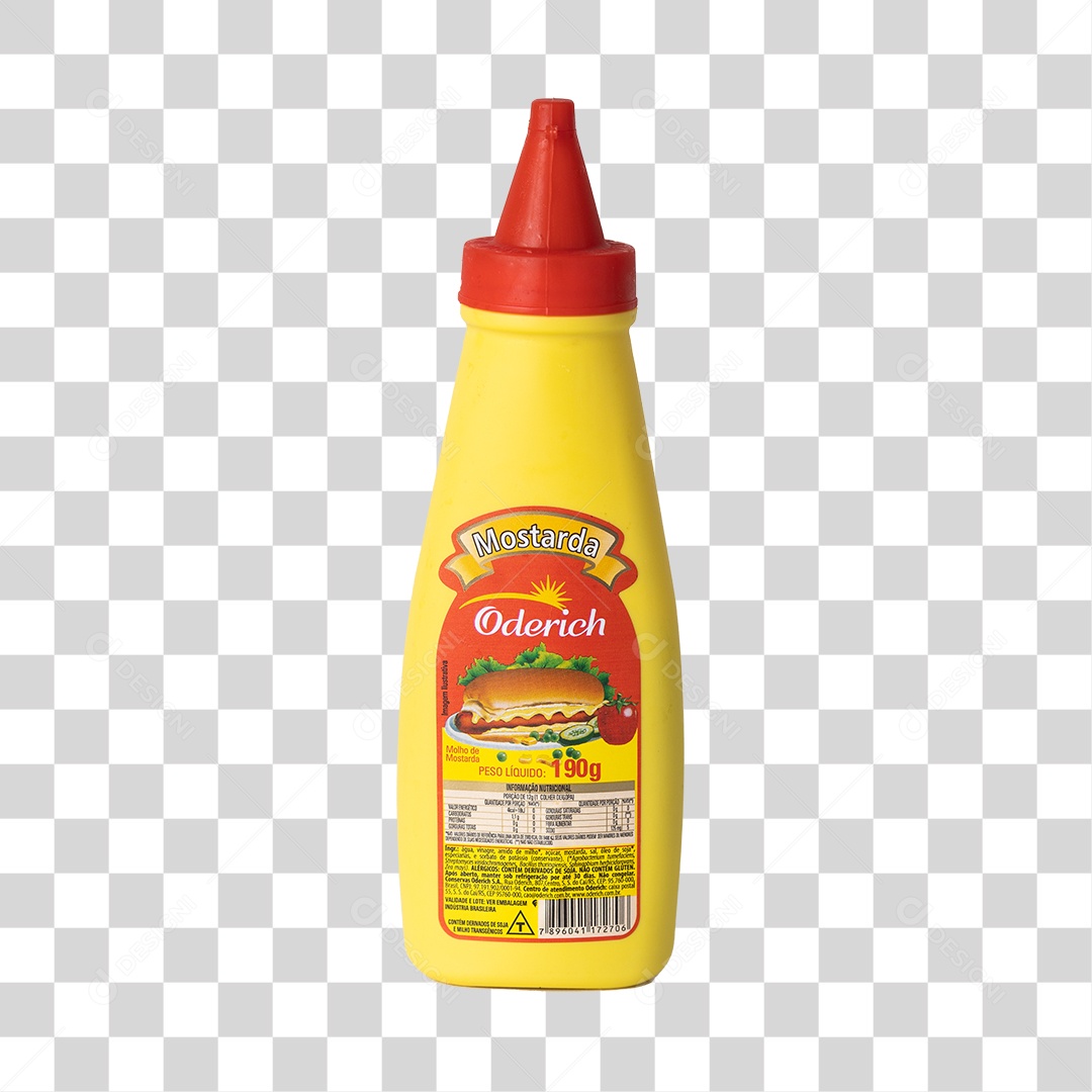 Mostarda Oderich PNG Transparente