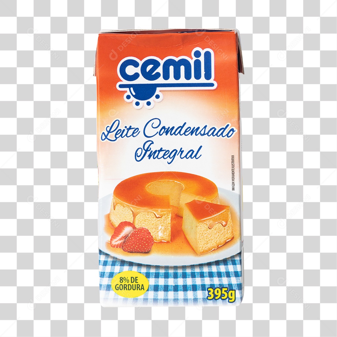 Leite Condensado Integral PNG Transparente