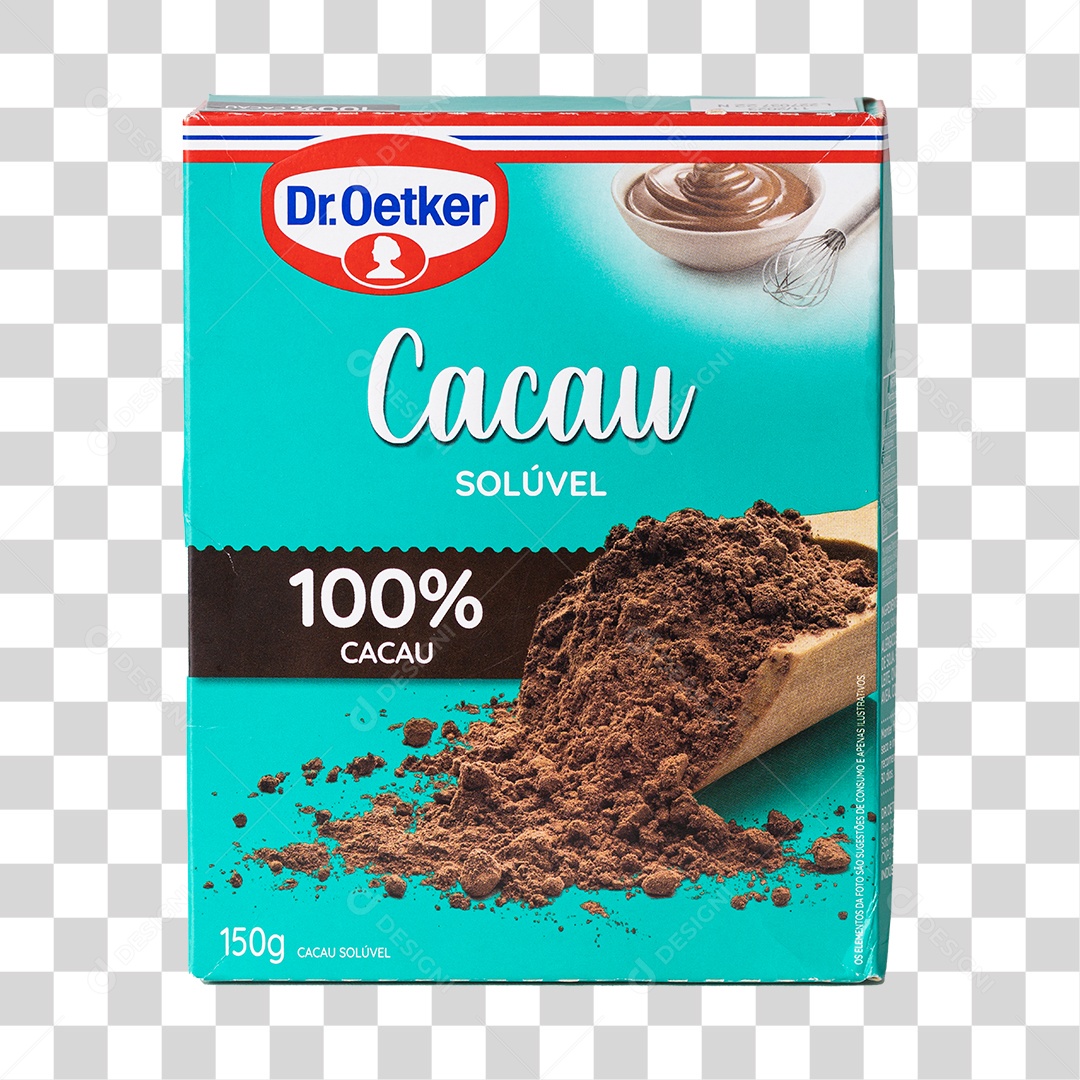 Cacau Solúvel PNG Transparente
