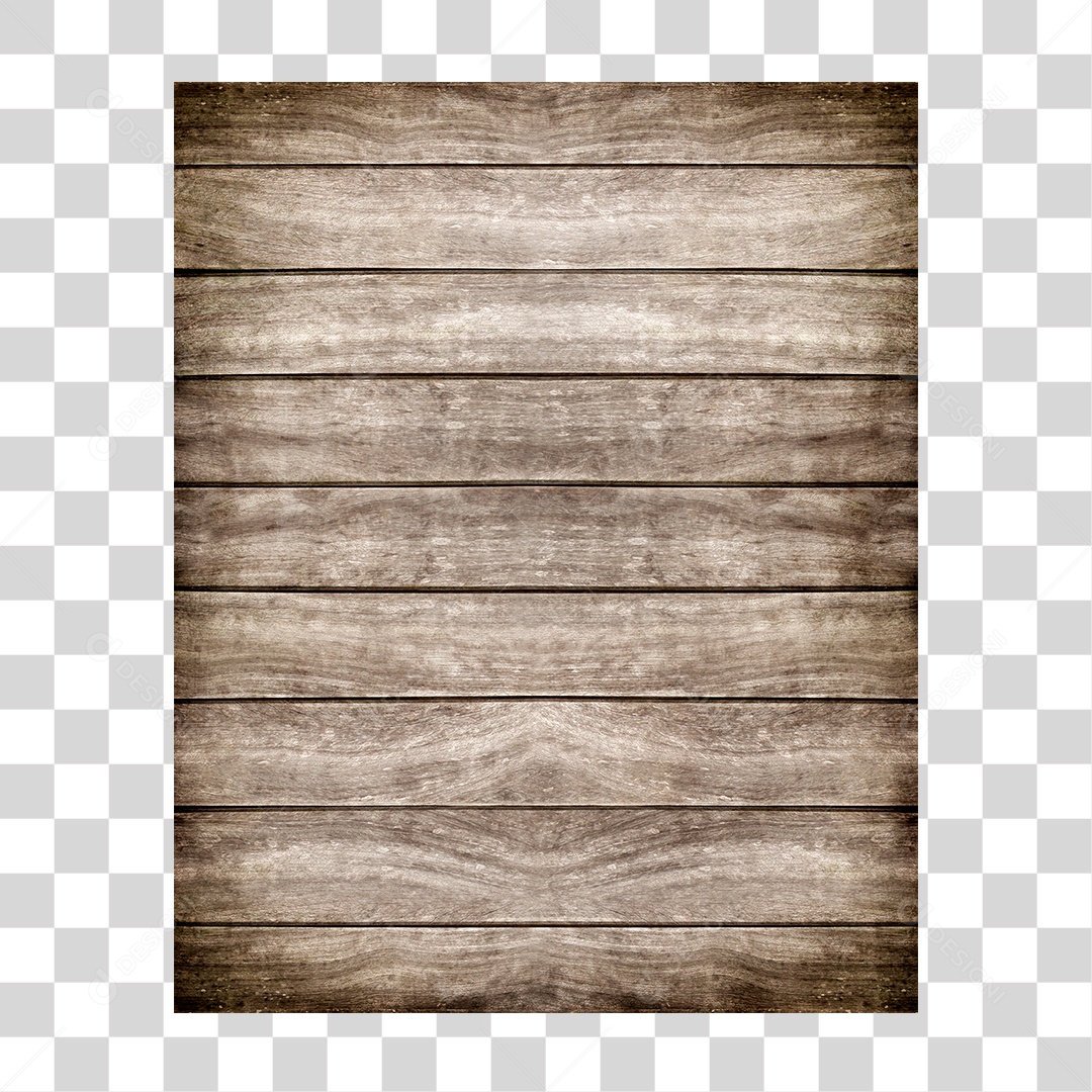 Placa de Madeira PNG Transparente