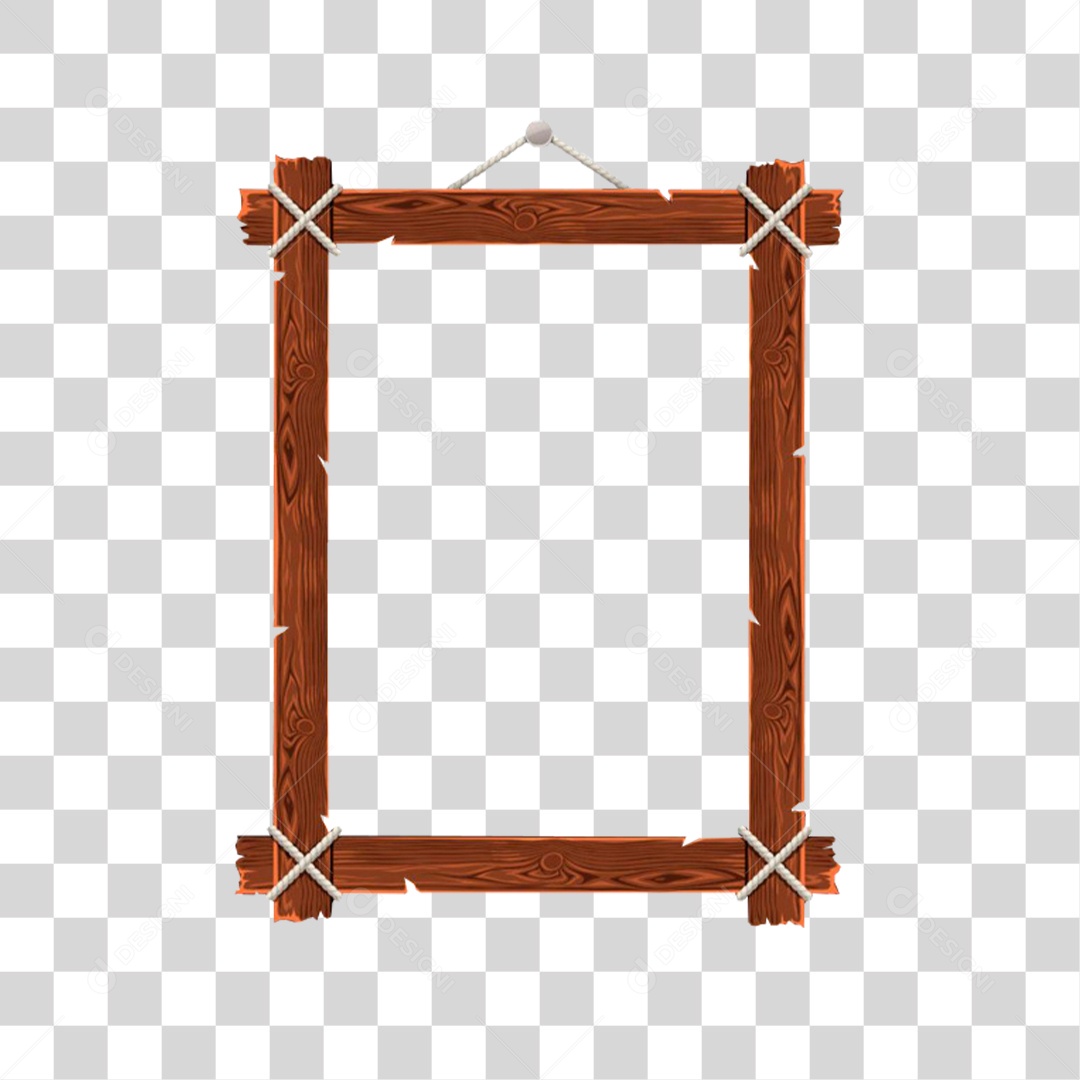 Placa de Madeira PNG Transparente