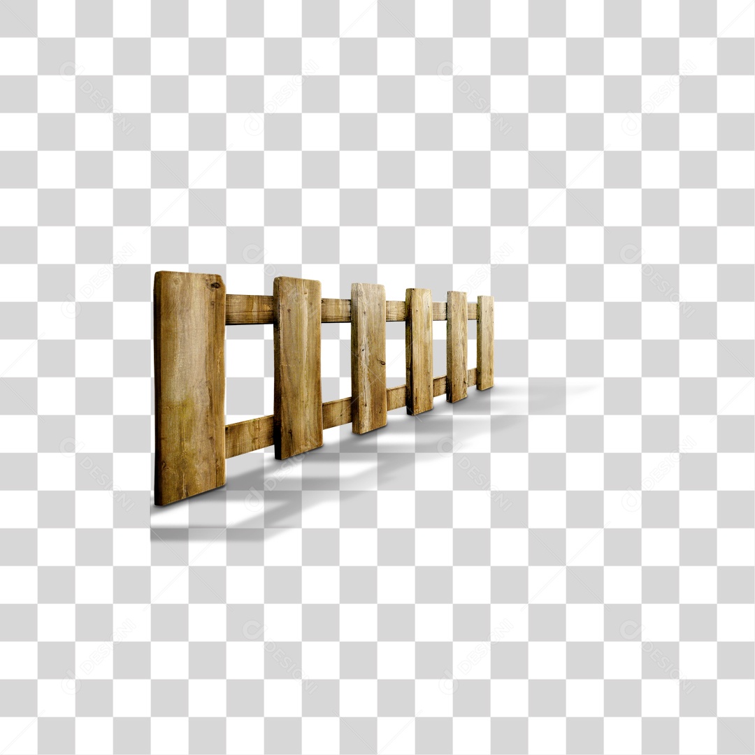Cerca de Madeira PNG Transparente