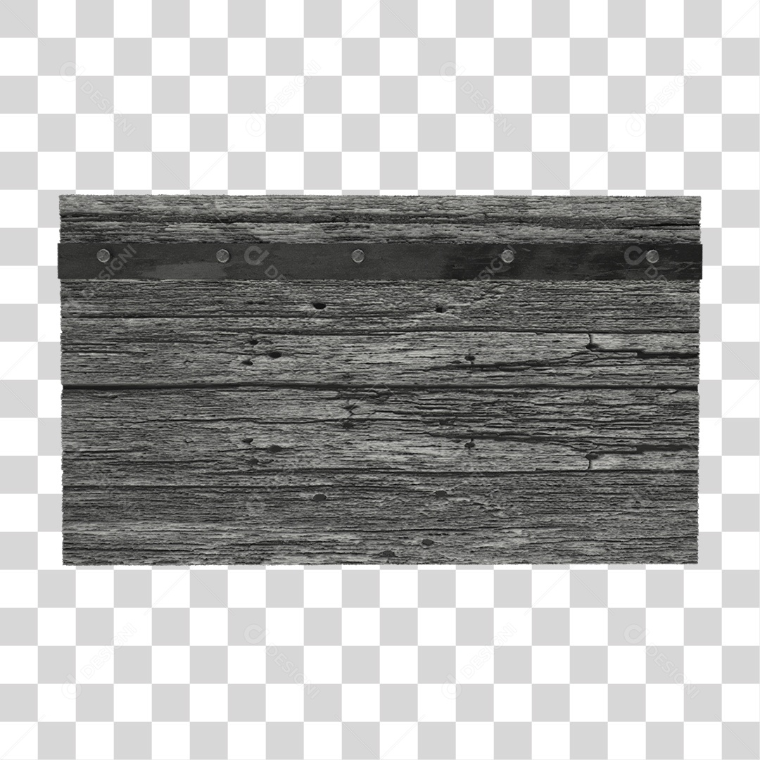 Placa de Madeira PNG Transparente