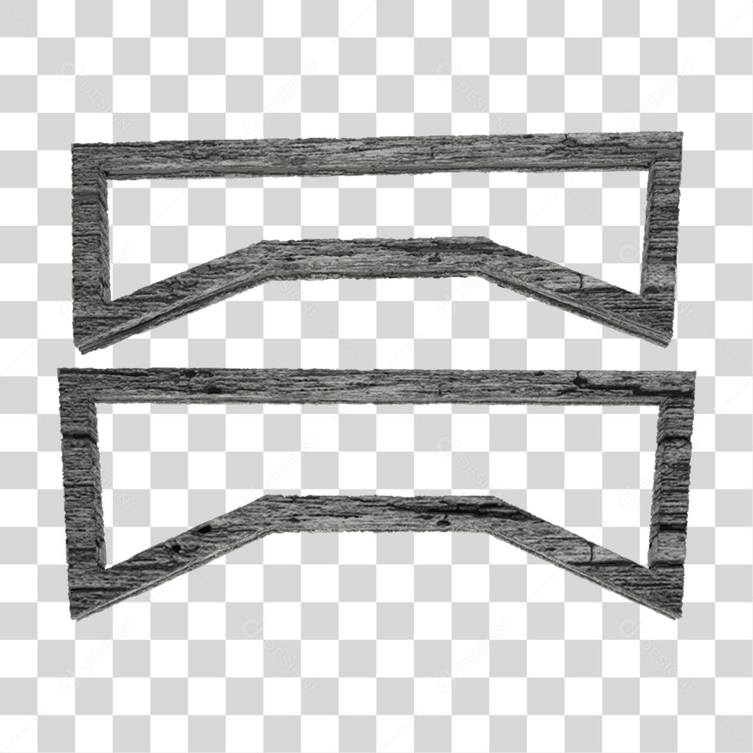 Placa de Madeira PNG Transparente