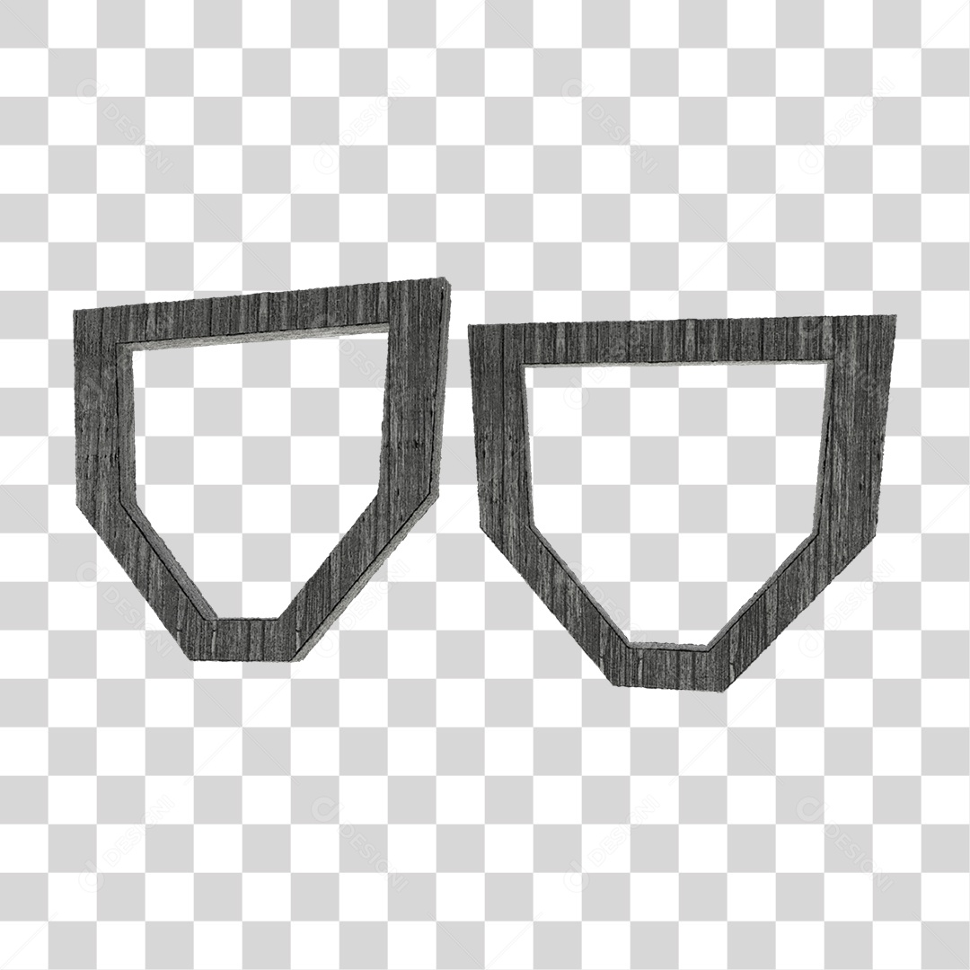 Placa de Madeira PNG Transparente