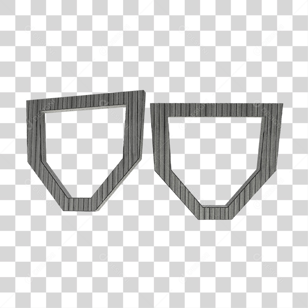 Placa de Madeira PNG Transparente