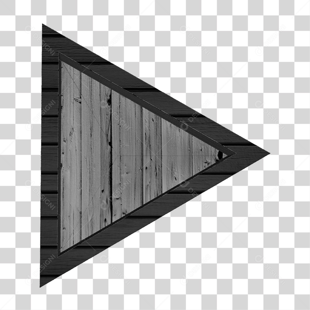 Placa de Madeira PNG Transparente