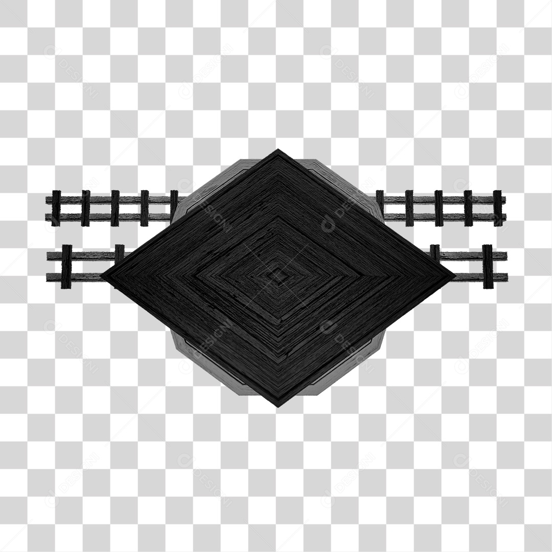 Placa de Madeira PNG Transparente