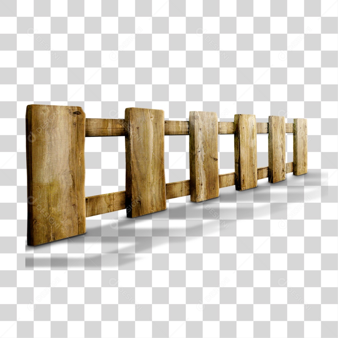 Cerca de Madeira PNG Transparente