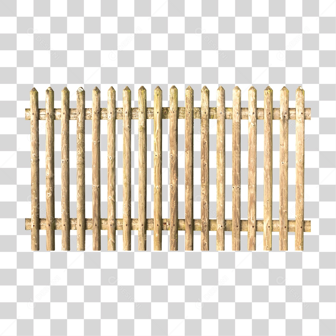 Cerca de Madeira PNG Transparente