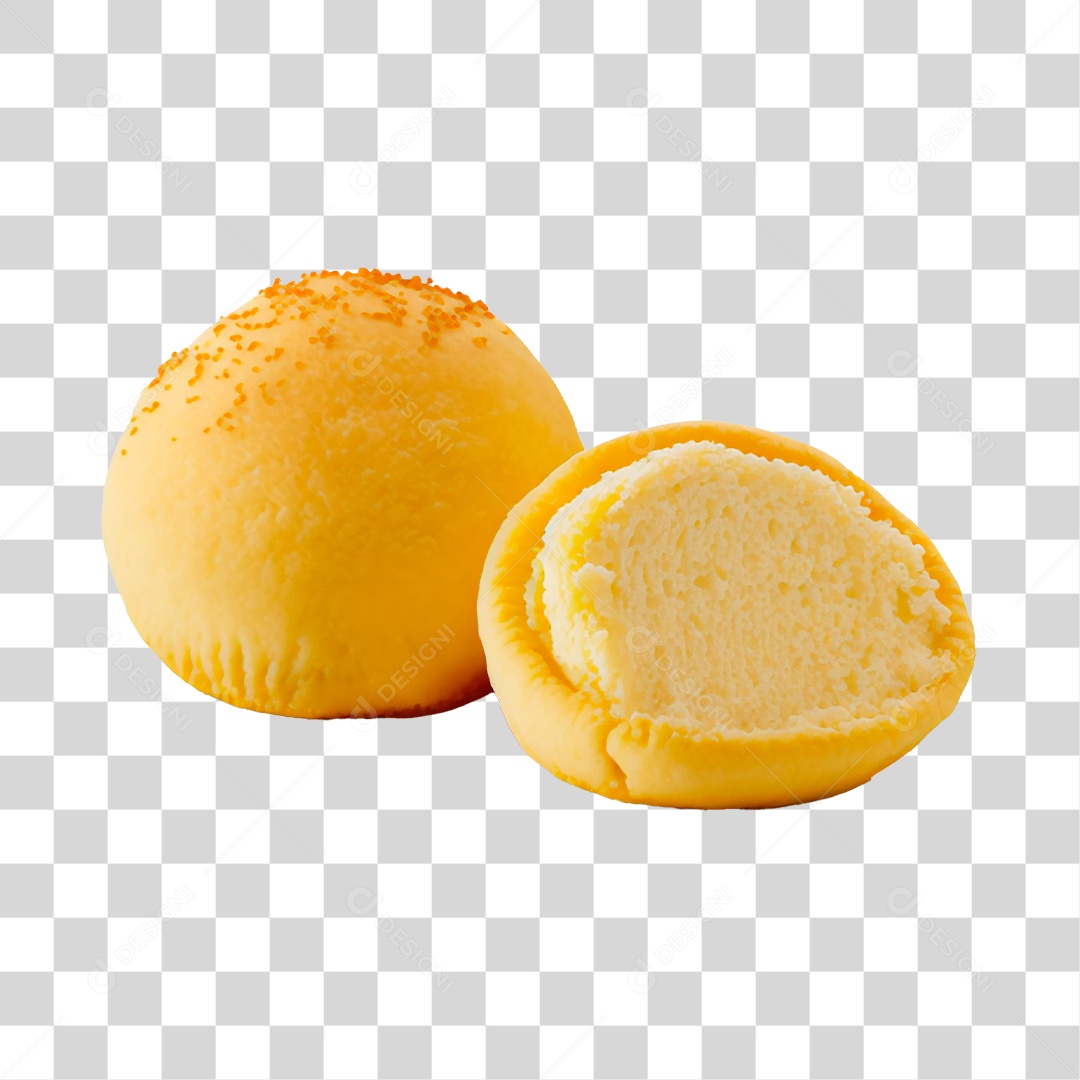 Pão de Queijo Comida Típica de Minas Gerais PNG Transparente