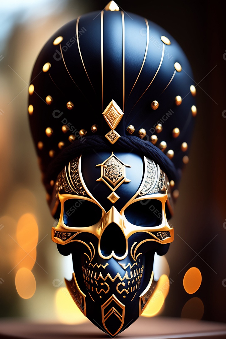 Papel de parede de caveira